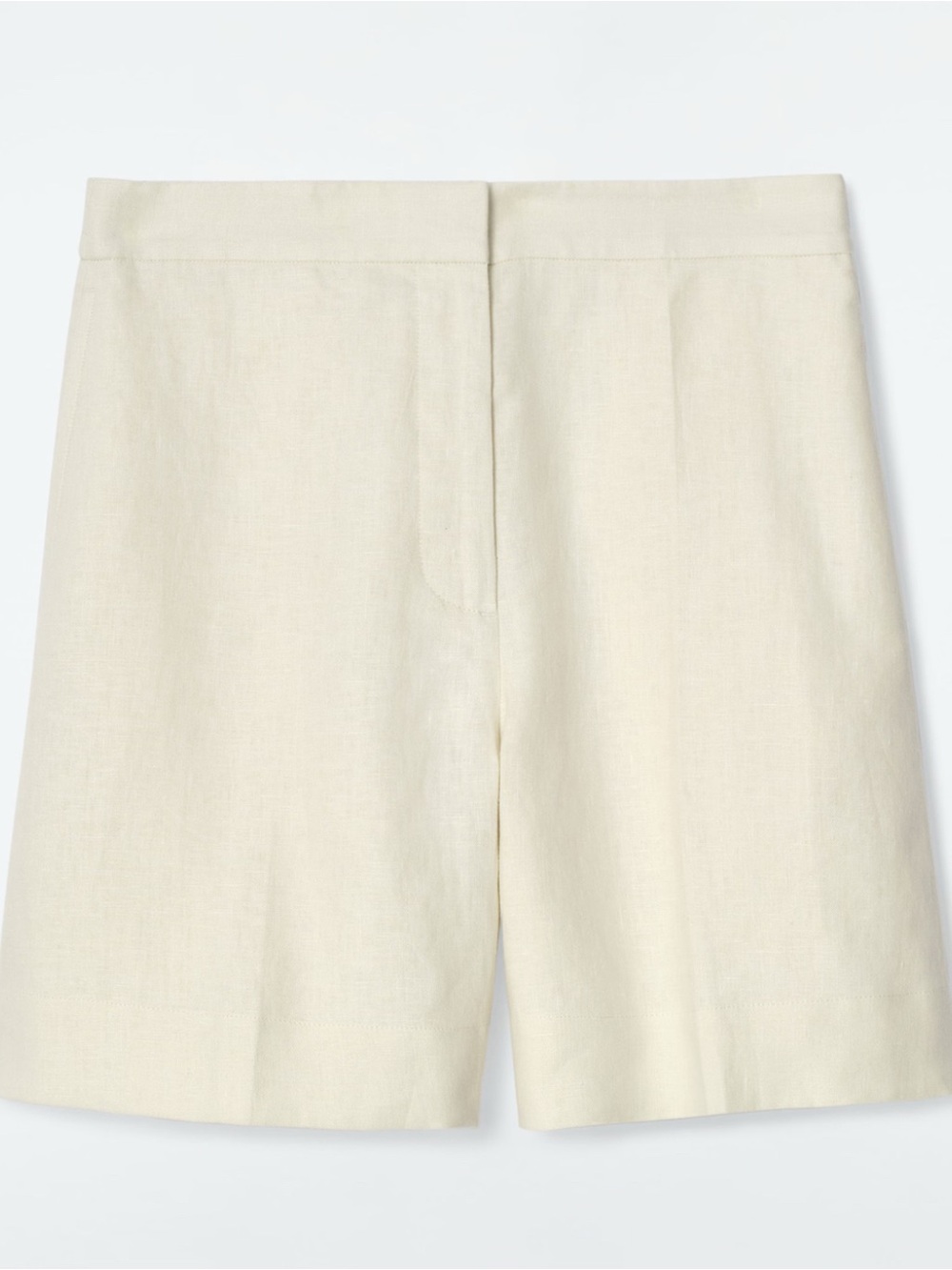 COS elasticated linen shorts